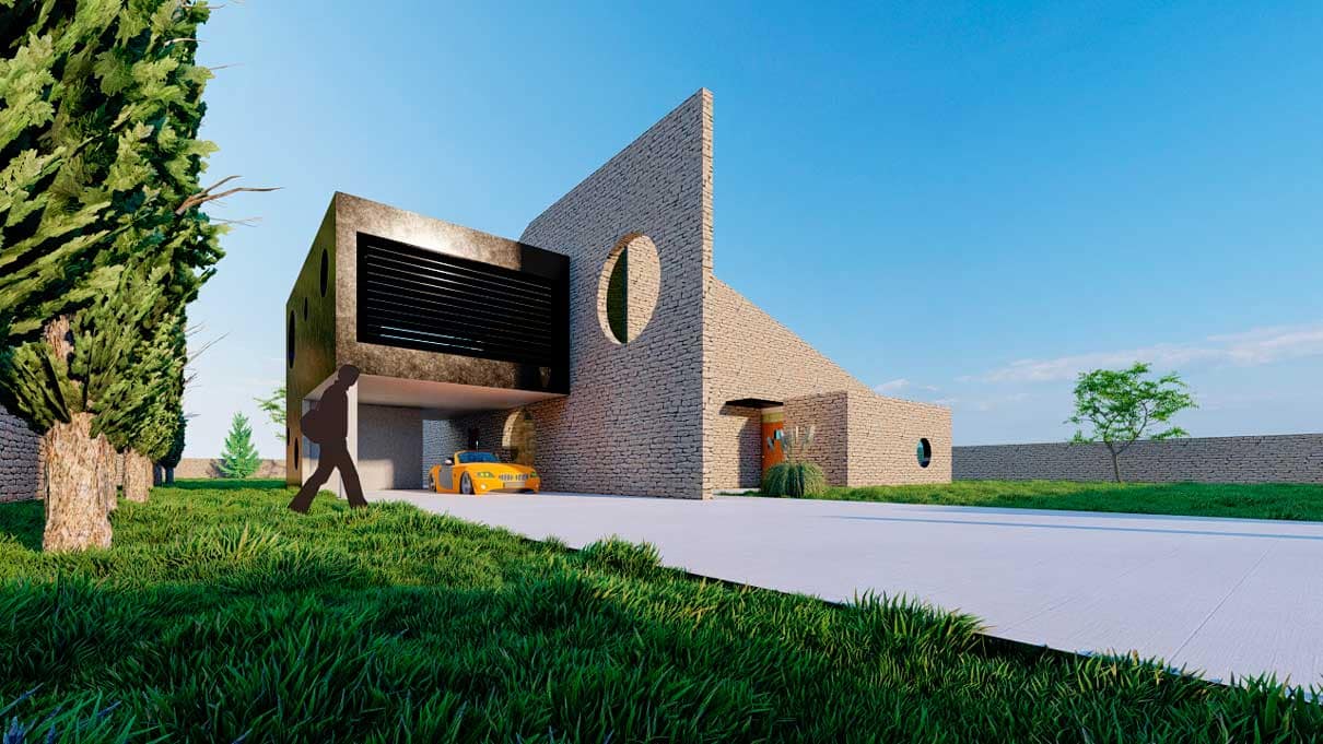 Casa Lozoya, vivienda unifamiliar en Lozoya